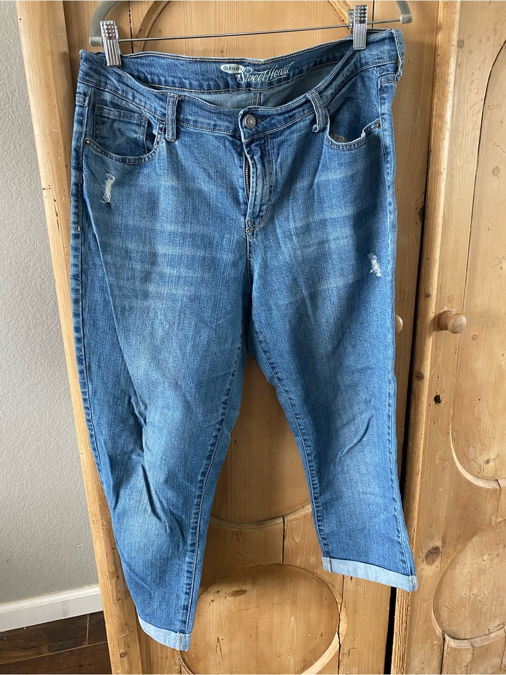 Old Navy Light Blue Stretch Denim Jeans